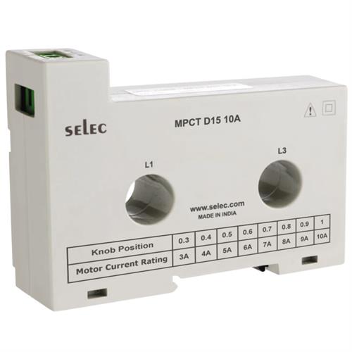 Biến dòng bảo vệ động cơ SELEC MPCT D15 10A